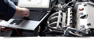 Komputer z interfejsem do diagnostyki samochodowej