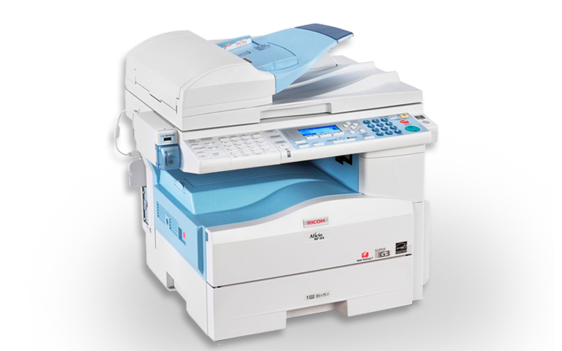 Sprzedaż używanych kserokopiarek ricoh 201