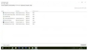wyłączneie programów z auto start windows 10