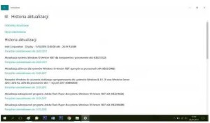 wyłączenie lub cofnięcie aktualizacji windows 10